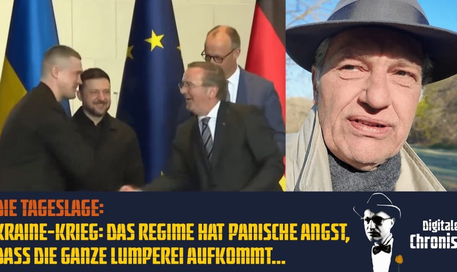 Die Tageslage: Ukraine-Krieg: Das Regime hat panische Angst, dass die ganze Lumperei aufkommt…