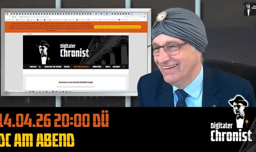 Aufzeichnung vom 14.04.26  DÜ – DC am Abend