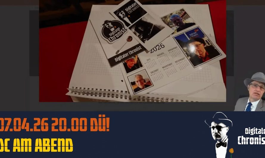 Aufzeichnung vom 07.04.26 Direktübertragung! – DC am Abend
