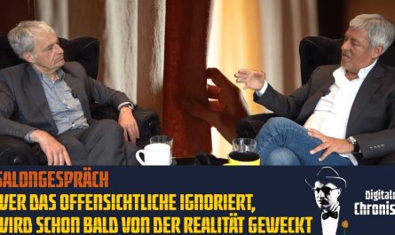 Salongespräch - Wer das Offensichtliche ignoriert, wird schon bald von der Realität geweckt!