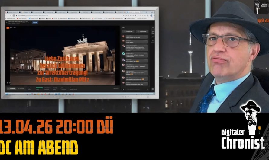 Aufzeichnung vom 13.04.26 DÜ – DC am Abend