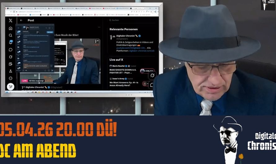 Aufzeichnung vom 05.04.26 DÜ! DC am Abend