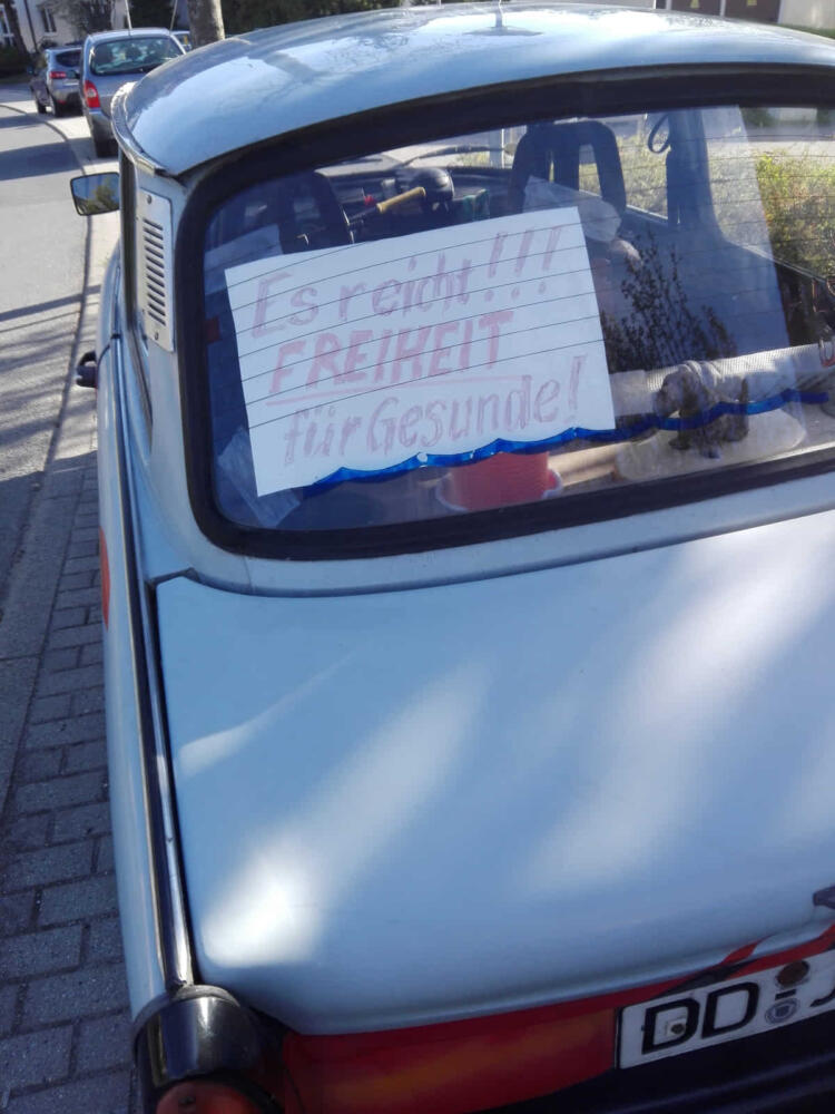 Freiheit für Gesunde