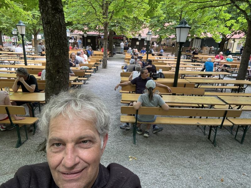 Image for the Tweet beginning: Mit meiner Jüngsten beim Aumeister
